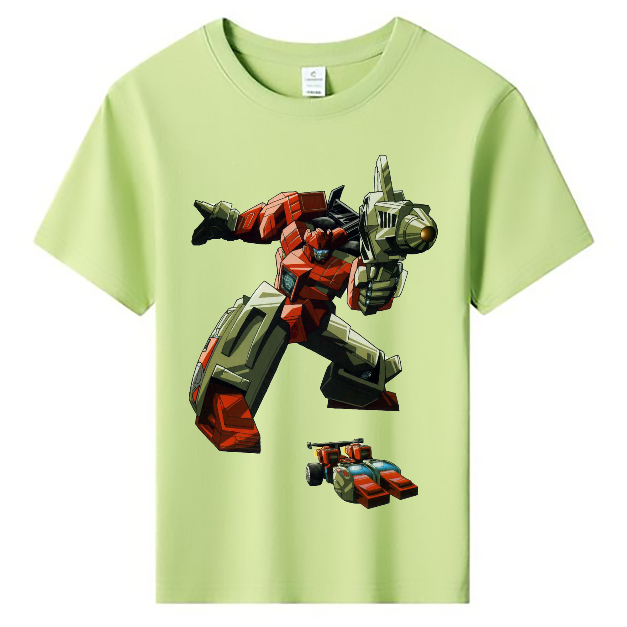 （画像用）  綿100％キッズTシャツ（フロントプリント）